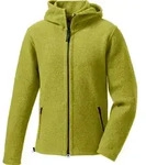 Mu-Joe Jacke aus 100% Wolle mit Kapuze, wind- und wasserabweisend, kiwi, Gr&ouml;&szlig;e XS -