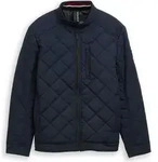 Tech Biker-Jacke mit Stehkragen - Blau - XL