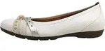 Gabor Damenschuhe Halbschuhe Slipper Ballerina Wei&szlig; Festlich - Wei&szlig;