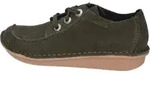 Clarks Funny Dream 26179286 4, Schn&uuml;rschuhe in Gr&uuml;n f&uuml;r Damen, Gr&ouml;&szlig;e 36 - Gr&uuml;n