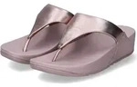 Fitflop Damen Pantoletten/ Zehentrenner Bronze/Rosa Glattleder Gr&ouml;&szlig;e: 31/2 - Bronze