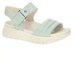 Gabor Sandalette 84. mint Echtleder Keilabsatz 3,5cm Plateau Klettverschluss extra