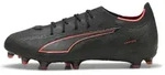 PUMA ULTRA 6 PRO FG/AG Fu&szlig;ballschuhe Schwarz-Rot Gr. 44 - 44
