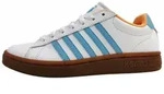 K-Swiss Court Tierbreak II Damenschuhe sportlicher Schn&uuml;rer Wei&szlig; Freizeit -...