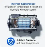 Bomann&reg; K&uuml;hlschrank ohne Gefrierfach | | 85cm | K&uuml;hlschrank klein | leise |...