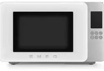 Smeg Mikrowelle m. Grill MOC01WHMEU, 4 Fkt, 1900W, Mattwei&szlig; - Wei&szlig;