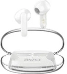 Awei Bluetooth 5.3 Kopfh&ouml;rer T85 Enctws + Dockingstation Wei&szlig; - Wei&szlig;