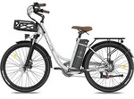 Ebike 26 Zoll e Bike Herren 36V 20.3Ah Akku Elektrofahrrad Damen 250W 25km/h City