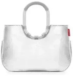 reisenthel loopshopper L silver crackle - Silber