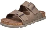 Rieker Herren Pantolette Leder Zweischnaller in Extraweite H 21190, Gr&ouml;&szlig;e:41 EU,