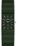 Jacques Lemans Armbanduhr Dublin 1-1939G Edelstahl Keramik gr&uuml;n