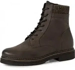 Tamaris Damen Stiefel Leder braun 36 - Braun - 36
