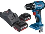 Bosch GSR 18V-45 Professional Akku Bohrschrauber 18 V 45 Nm Brushless + 2x Akku 5,0