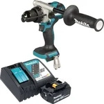 Makita DHP 492 RT1 Akku Schlagbohrschrauber 18 V 141 Nm Brushless + 1x Akku 5,0...