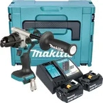 Makita DHP 492 RFJ Akku Schlagbohrschrauber 18 V 141 Nm Brushless + 2x Akku 3,0...