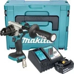 Makita DHP 492 RF1J Akku Schlagbohrschrauber 18 V 141 Nm Brushless + 1x Akku...