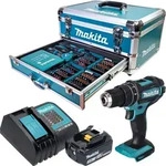 Makita DHP 482 SF1X9 Akku Schlagbohrschrauber 18 V 62 Nm + 1x Akku 3,0 Ah +