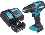 Makita DHP 490 ST1 Akku Schlagbohrschrauber 18 V 65 Nm Brushless + 1x Akku 5,0...