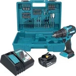 Makita DHP 490 RF1X3 Akku Schlagbohrschrauber 18 V 65 Nm Brushless + 1x Akku 3,0 Ah +