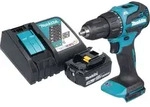 Makita DHP 490 RF1 Akku Schlagbohrschrauber 18 V 65 Nm Brushless + 1x Akku 3,0 Ah +
