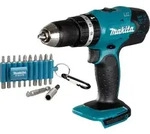Makita DHP 453 Z Akku Schlagbohrschrauber 18 V 42 Nm + 22 tlg. Bit Set - ohne...