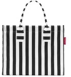 Reisenthel Daily Shopper summerstripes black - Schwarz/Wei&szlig;