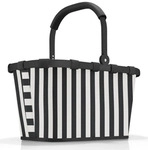 Reisenthel carrybag, Schwarz, Wei&szlig;, Aluminium, Polyester, Einkaufswagen, 22 l,...