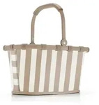 Reisenthel carrybag xs mini, Braun, Wei&szlig;, Polyester, Einkaufswagen, Muster,