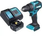Makita DDF 490 SM1 Akku Bohrschrauber 18 V 65 Nm 1/2" Brushless + 1x Akku 4,0...
