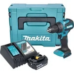 Makita DDF 490 RM1J Akku Bohrschrauber 18 V 65 Nm 1/2" Brushless + 1x Akku 4,0...