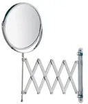 WENKO Kosmetik Schmink Spiegel Teleskop Wand Bad WC Make UP 3-fach Vergr&ouml;&szlig;erung -