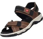 Rieker Damen Trekking Sandalen Braun - Braun - 36