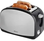 ECG ST 968 | Toaster | mit Auftaufunktion | Toaster | 900 W | Abschalten | Edelstahl