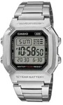 Casio Collection W-800HD-1AVEF Digitaluhr f&uuml;r Herren mit Edelstahl-Armband,