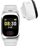 James B8 Senioren Smartwatch Notrufuhr SOS Knopf & GPS Sturzerkennung Telefon - Wei&szlig;