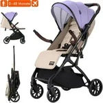 Daliya&reg; YOOPI Reisebuggy, faltbar, mit Teleskopgriff, Flugzeug Buggy,