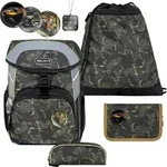 Belmil Belmil Maxi ergonomisches Schulranzen-Set 5-teilig "Night Hunter" - Schwarz