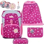 Belmil Belmil Maxi ergonomisches Schulranzen-Set 5-teilig "Starry Bubbles" -...
