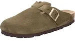 Rohde Damen Clog Pantolette aus Velourleder mit Tieffu&szlig;bett Alba 6071,...