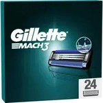 GILLETTE Mach3 24 ks - Blau