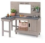 MUDDY BUDDY&reg; Matschk&uuml;che &bdquo;Coffee Corner&ldquo; warmgrau - Grau