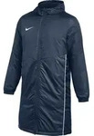 NIKE Herren Wintermantel - Park 26, Winterjacke, Kapuze, Logo, einfarbig Dunkelblau
