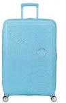 American Tourister Soundbox Spinner 77 / 28 TSA EXP Trolley Blueberry Fizz hellblau -