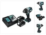 Makita DTW 701 RM Akku Schlagschrauber 18 V 700 Nm 1/2" XPT Brushless + 2x Akku...