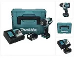 Makita DTW 701 RM1J Akku Schlagschrauber 18 V 700 Nm 1/2" XPT Brushless + 1x...