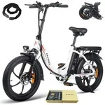 E-bike klapprad 20 Zoll Rostfreie Aluminiumlegierung Wasserdicht IP54 36 V 18 Ah 648