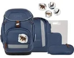 Ergobag Pack SchneeB&auml;rst&ouml;ber Schulranzen-Set - Grau