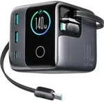 Joyroom Podix JR-TRD01 GaN 140W Desktop Ladeger&auml;t mit 5 - Grau