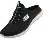 Skechers Summits Simply Sweet Damen Sabot Schwarz - Schwarz - 36