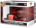 Tron: Ares POP! Rides Vinyl Figur Athena with Light Cycle 15 cm